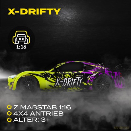 Pojazd zdalnie sterowany X-Drifty