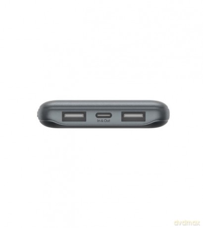 PowerBank 10 000mAh USB A i C 15W space gray