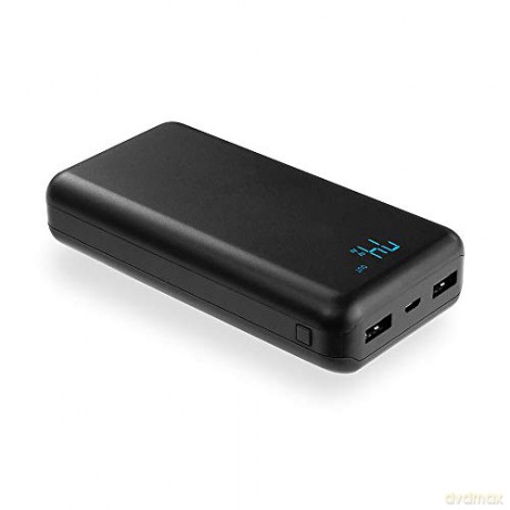 Powerbank 20 000 mAh 2x USB wyświetlacz LED