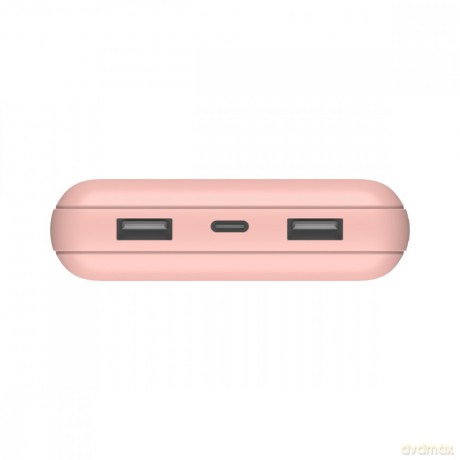 PowerBank 20 000mAh 15W USB-A/USB-C różowe złoto