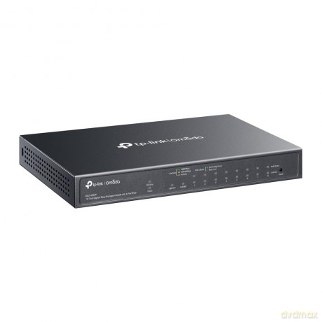 Przełącznik ES210GMP Omada 10-Port Gigabit Easy Managed Switch with 8-Port PoE+