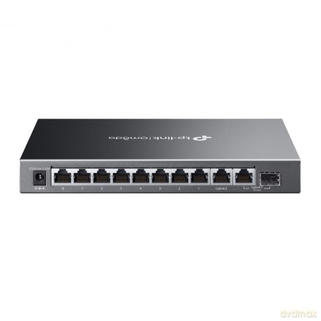 Przełącznik ES210GMP Omada 10-Port Gigabit Easy Managed Switch with 8-Port PoE+