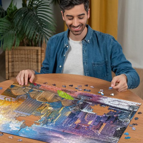 Puzzle 1500 elementów Nowy Jork w lecie i zimie [PUZZLE]