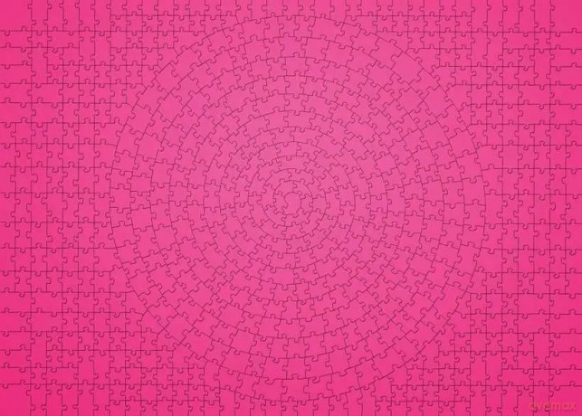Puzzle 654 elementy Krypt Różowe [PUZZLE]
