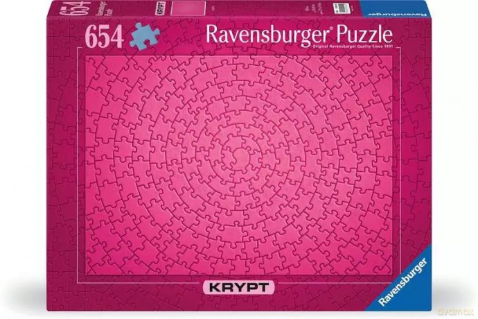 Puzzle 654 elementy Krypt Różowe [PUZZLE]