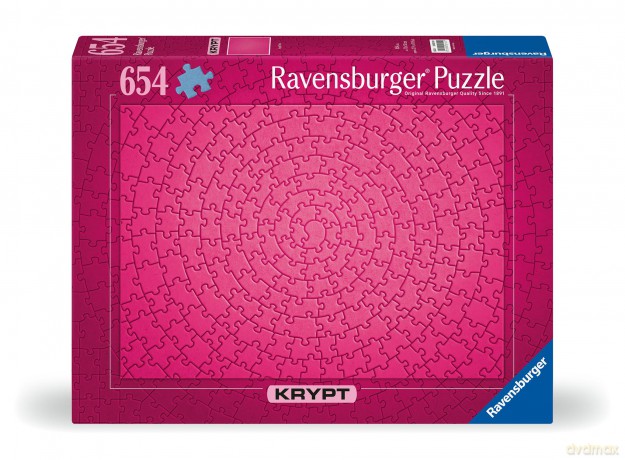 Puzzle 654 elementy Krypt Różowe [PUZZLE]