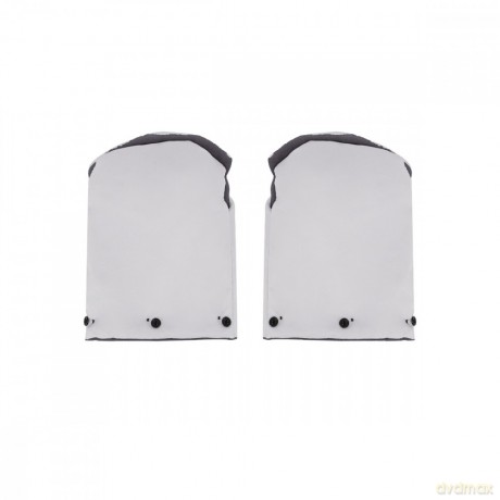 Rękawiczki do wózka szare