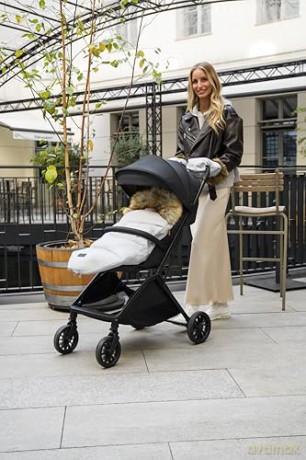 Rękawiczki do wózka szare