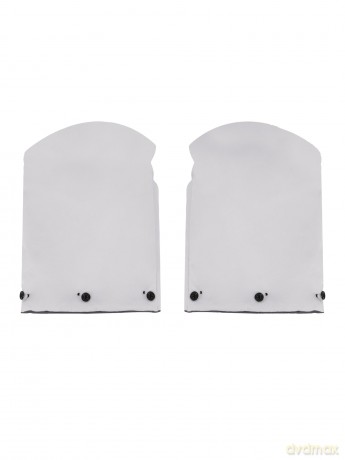 Rękawiczki do wózka szare