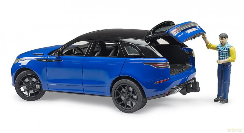 Samochód Range Rover Velar niebieski