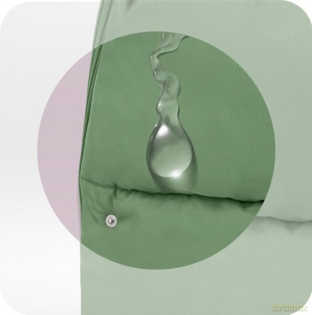 Śpiworek 2w1 zielony