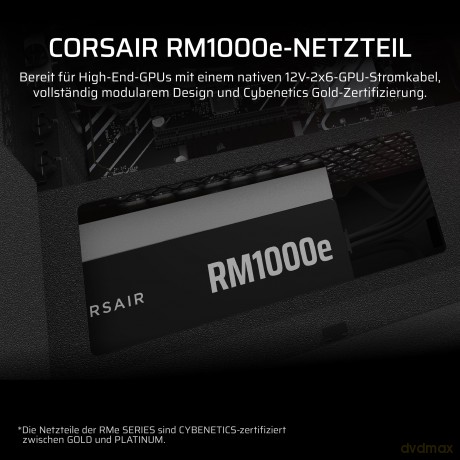 Zasilacz RM1000e PCIe5.1 80+GOLD F.MODULAR ATX3.1