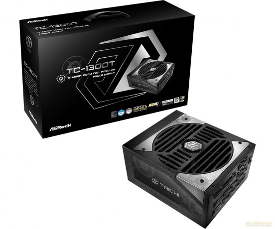 Zasilacz TC-1300T 1300W 80PLUS TITANUM modularny