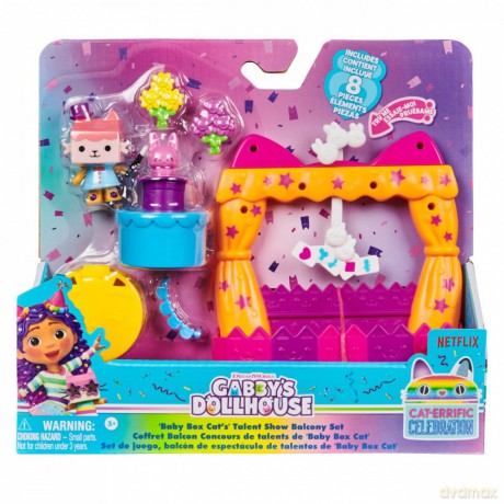 Zestaw figurek Koci Domek Gabi Balkonik do domku, Magiczne Sztuczki [FIGURKA]