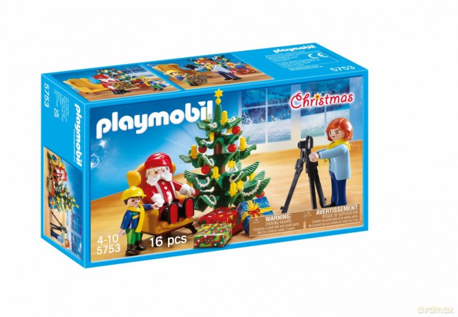 Zestaw z figurkami Christmas 5753 Zdjęcie ze Świętym Mikołajem [FIGURKA]