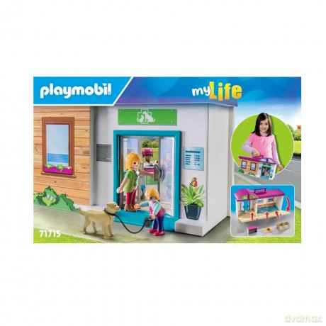 Zestaw z figurkami My Life 71715 Przenośna klinika dla zwierząt [FIGURKA]