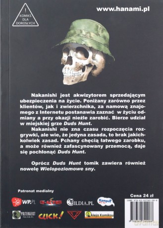 Duds Hunt/Hanami - Tsutsui T. [KSIĄŻKA]