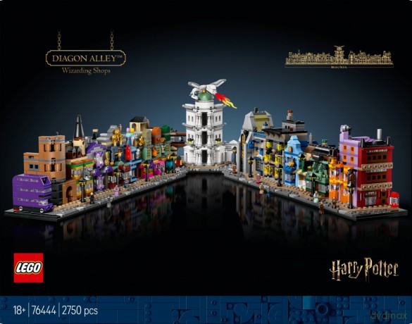 LEGO Harry Potter Magiczne sklepy na Ulicy Pokątnej (76444) [KLOCKI]