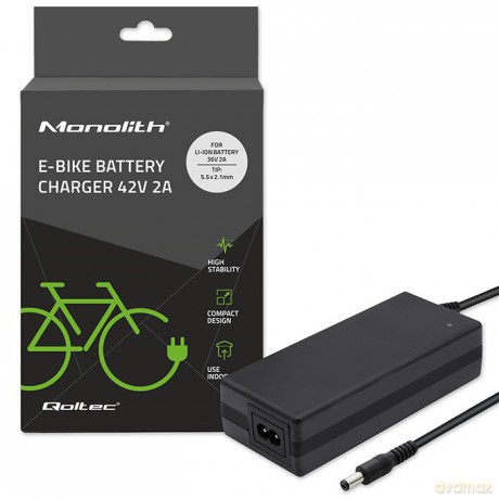 Ładowarka do baterii roweru elektrycznego 36V | 42V | 2A | 5.5*2.1