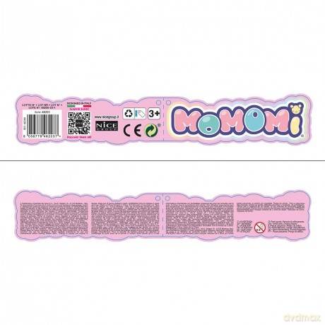 Maskotka Momomi Kot świecący w ciemności czarny 60 cm