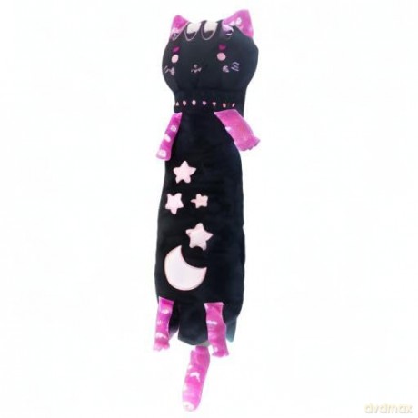 Maskotka Momomi Kot świecący w ciemności czarny 60 cm