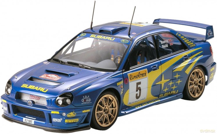 Model plastikowy Subaru Impreza WRC 2001
