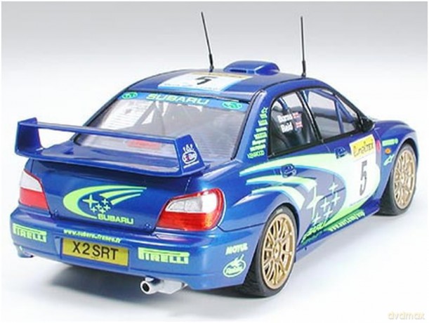 Model plastikowy Subaru Impreza WRC 2001