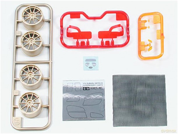 Model plastikowy Subaru Impreza WRC 2001