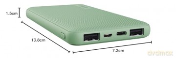 Powerbank Primo 10K Eco zielony
