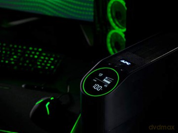 Zasilacz awaryjny BGM2200B-GR Back-UPS Pro, 2200VA/1320W, Tower, 230V, 4xSchuko, 2xIEC C13 outlets, RGB Lights, Pure Sine Wave, czarny