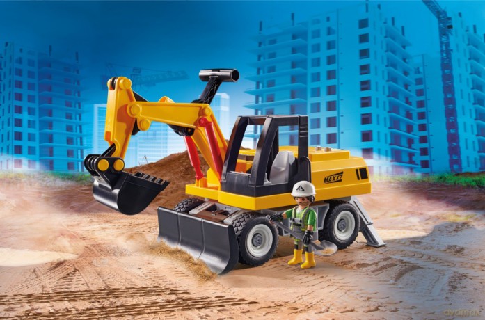 Zestaw z figurkami City Action 71707 Koparka [FIGURKA]