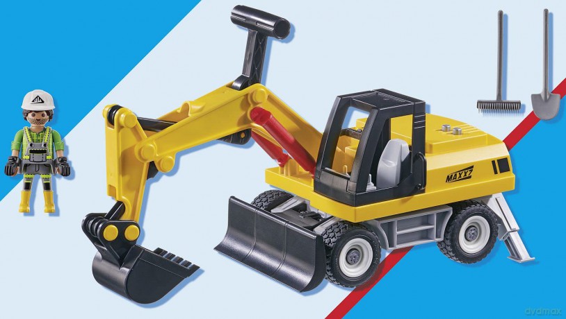 Zestaw z figurkami City Action 71707 Koparka [FIGURKA]