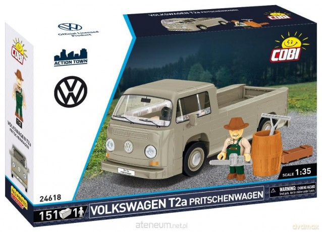 Action Town Volkswagen T2a Pritschenwagen [KLOCKI]