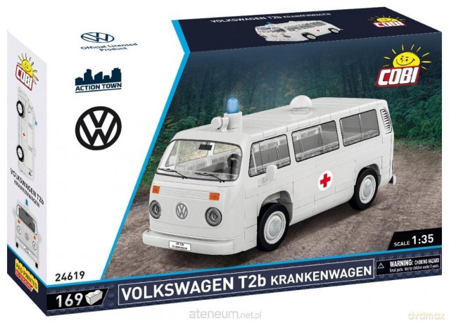 Action Town Volkswagen T2b Krankenwagen [KLOCKI]