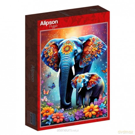 ALIPSON 1000 el. Matczyna miłość - Słonie [PUZZLE]