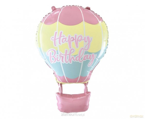 Balon foliowy Balon Happy Birthday 40x60cm