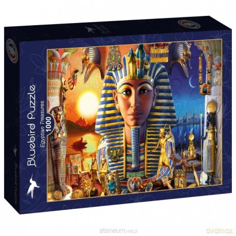 BLUEBIRD 1000 el. Egipskie skarby [PUZZLE]