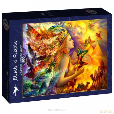 BLUEBIRD 1000 el. Fantastyczny kolory świat [PUZZLE]
