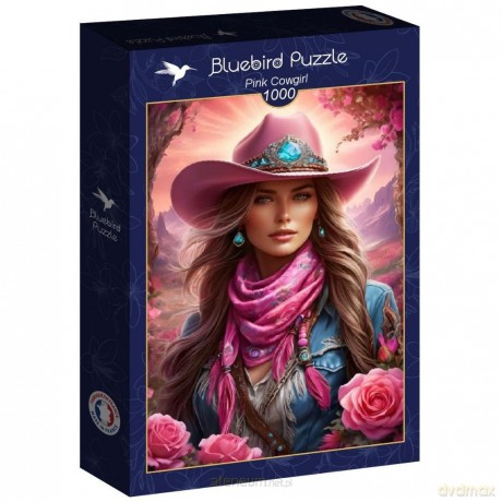 BLUEBIRD 1000 el. Różowa piękność [PUZZLE]