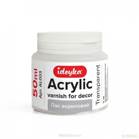 Błyszczący lakier akrylowy do dekoracji 50ml