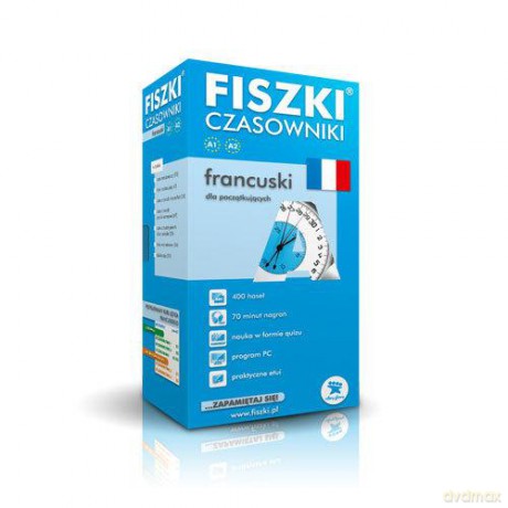 Fiszki Fcap J.Francuski Czasowniki Dla Początkujących - Wojsyk P. [KSIĄŻKA]