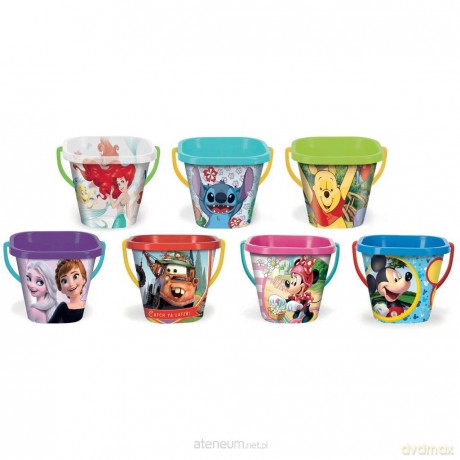 Disney wiaderko kwadratowe 2L z IML mix