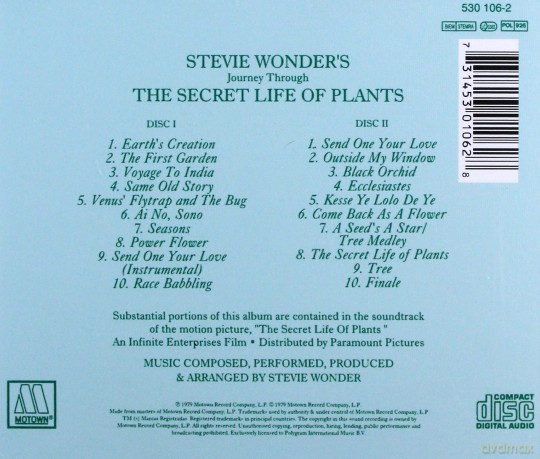 Stevie Wonder: Secret Life Of Plants [BOX] [2CD]