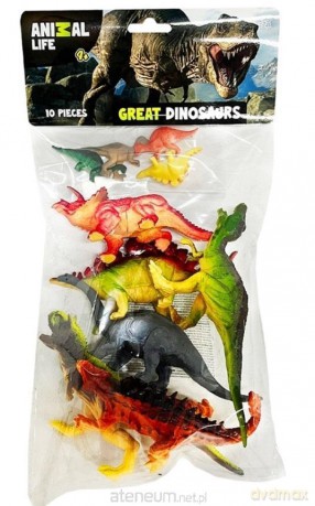 Figurki dinozaury 10szt [FIGURKA]