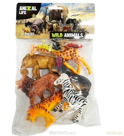 Figurki zwierzątka Zoo 10szt [FIGURKA]