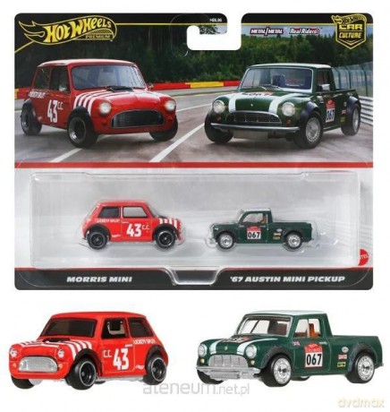 Hot Wheels 2-pak Samochodziki Premium JBK97