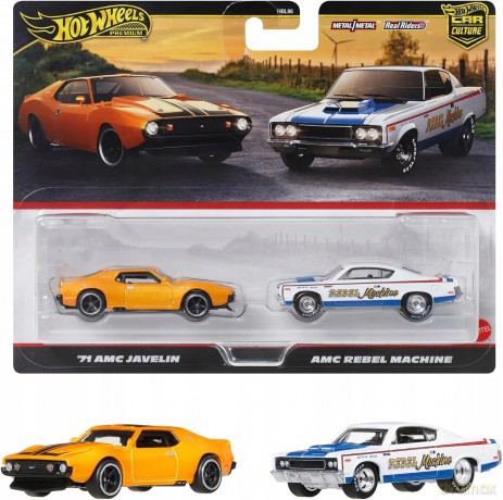 Hot Wheels 2-pak Samochodziki Premium JBL06