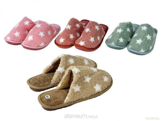 Kapcie damskie 36-41 Gwiazdki MIX