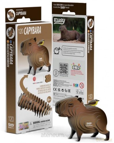 Kapibara Gryzoń Eugy. Eko Układanka 3D