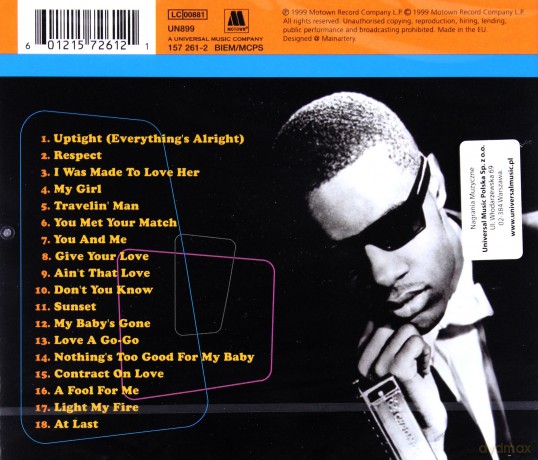 Stevie Wonder: Universal Masters Collection [CD]
